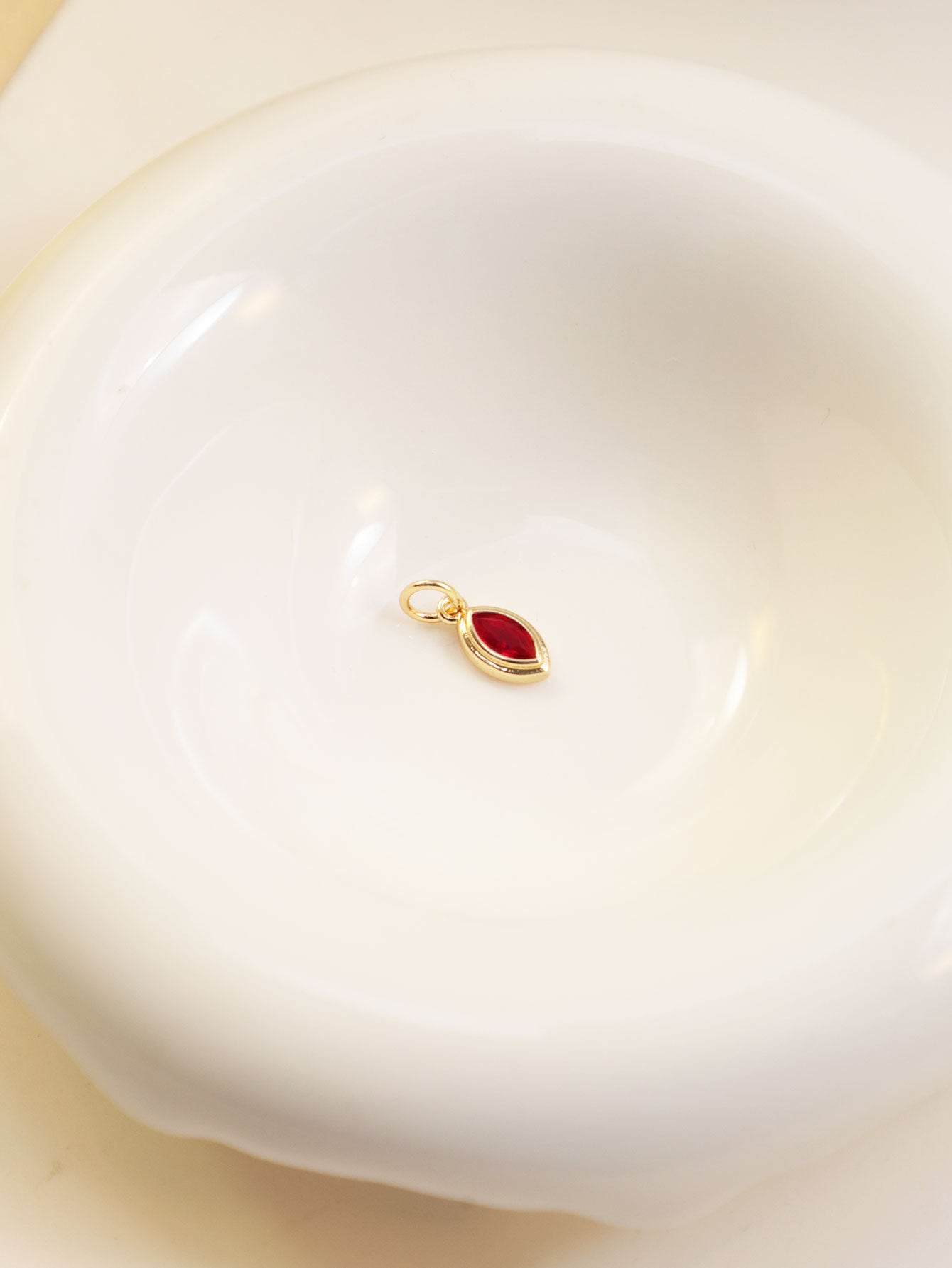 European And American Color Birthstone Pendant