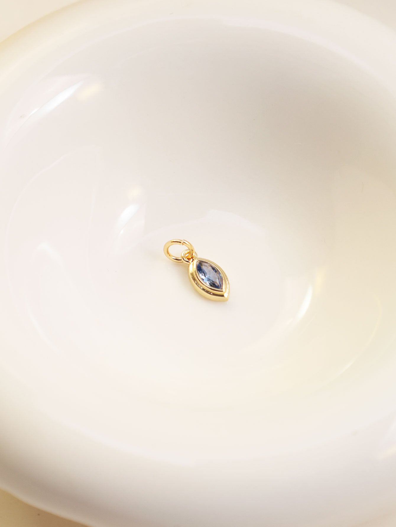 European And American Color Birthstone Pendant