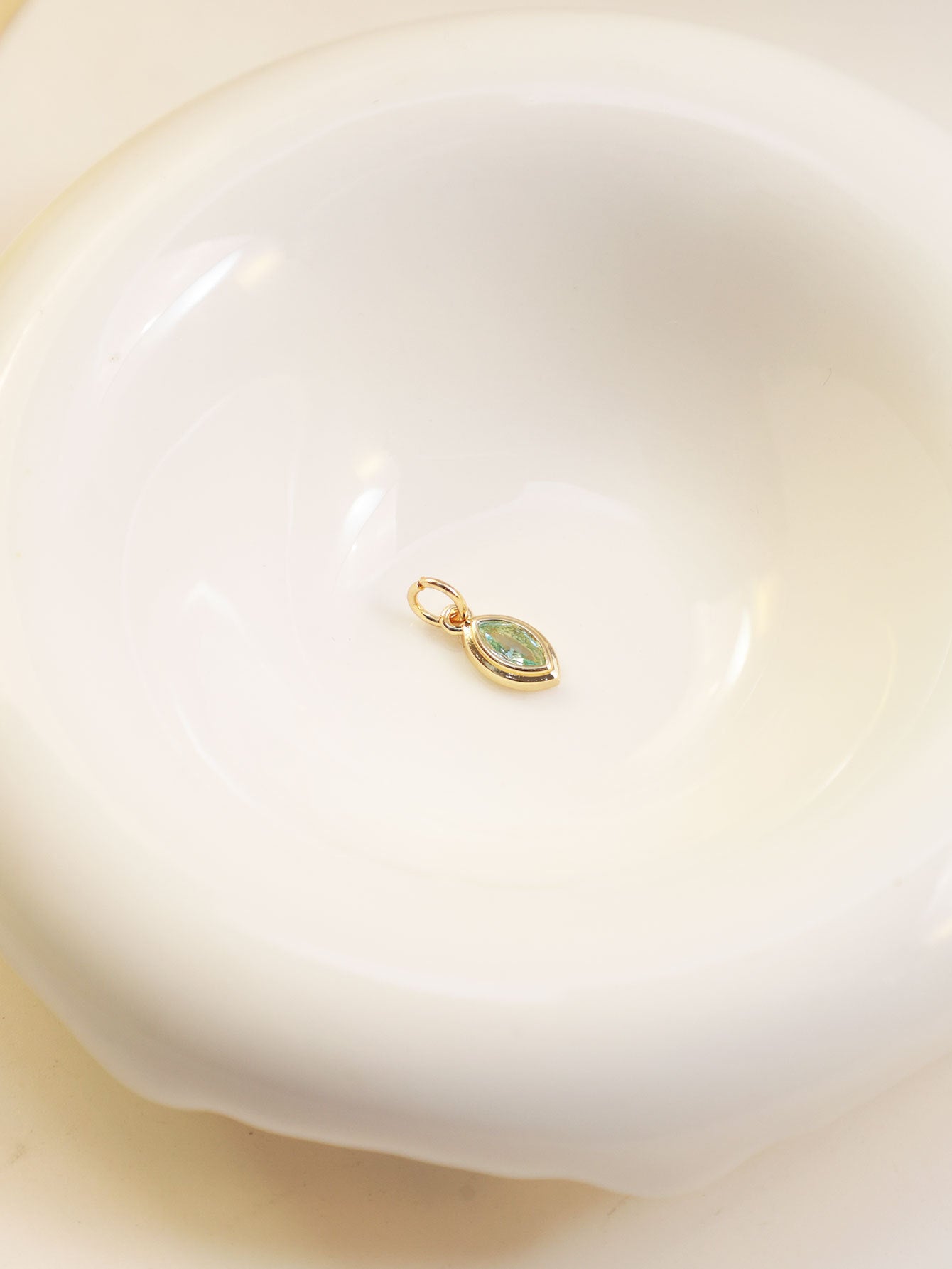European And American Color Birthstone Pendant