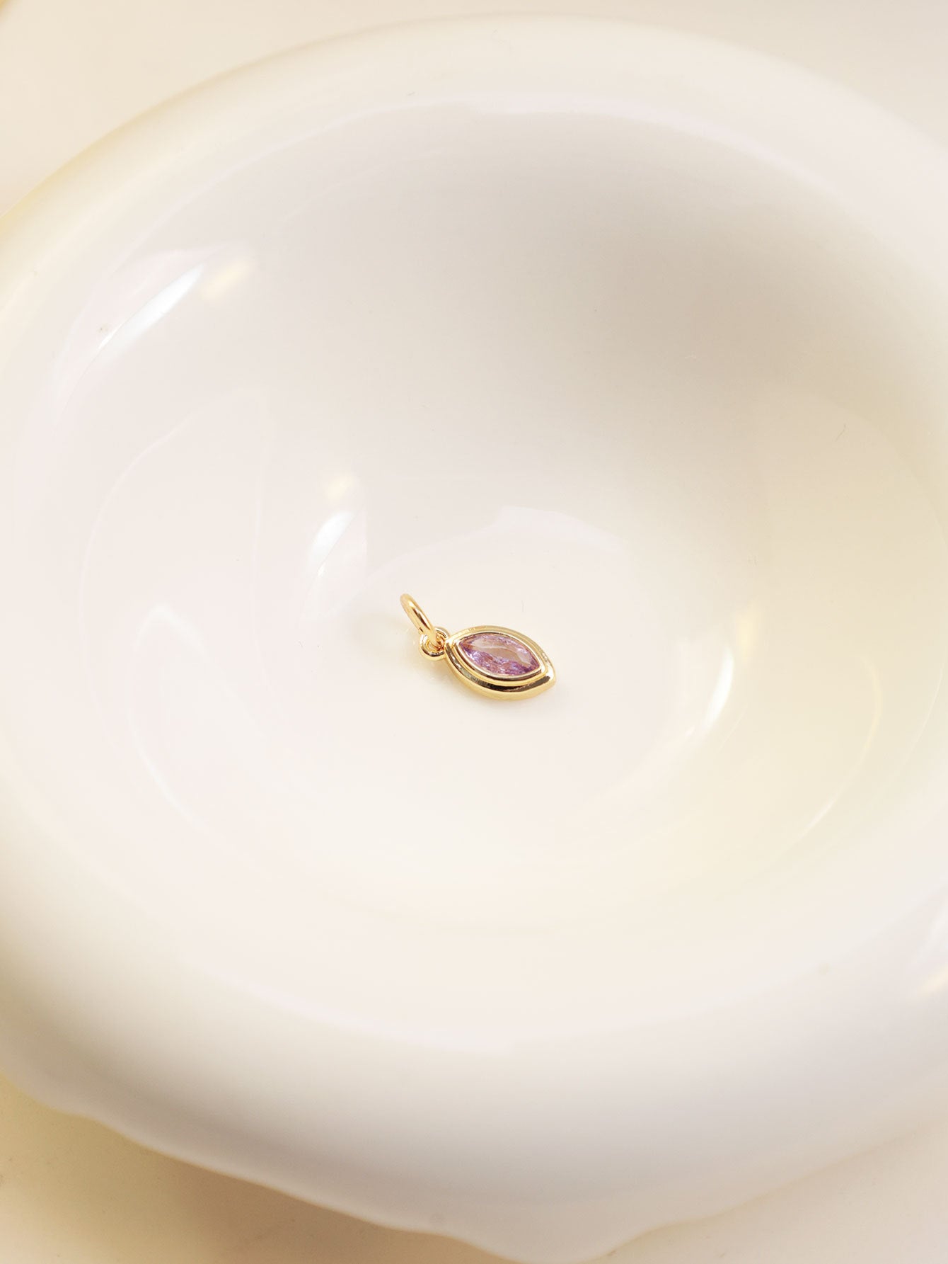European And American Color Birthstone Pendant