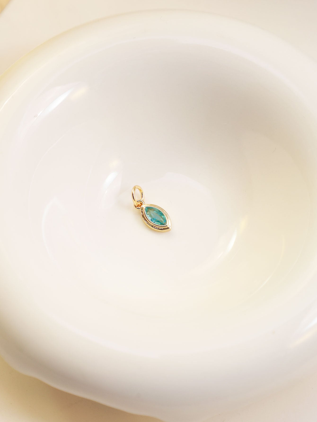 European And American Color Birthstone Pendant