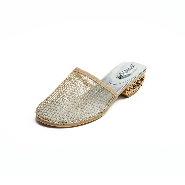 Women's Summer New Hollow Breathable Mesh Slippers