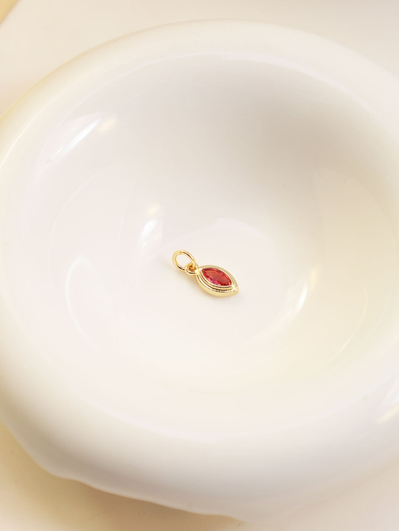 European And American Color Birthstone Pendant