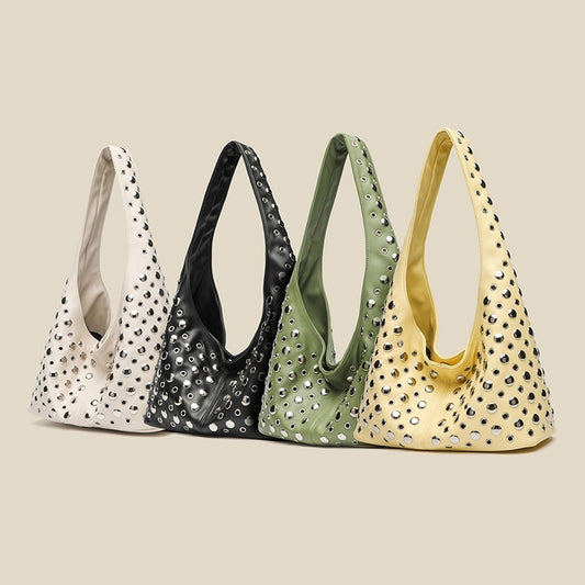 Women's Bag Trendy Cool Dot Rivet